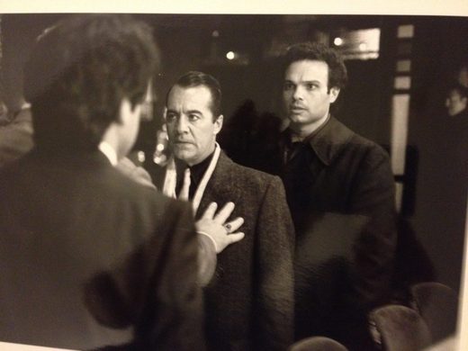 Joe Gironda — on set
