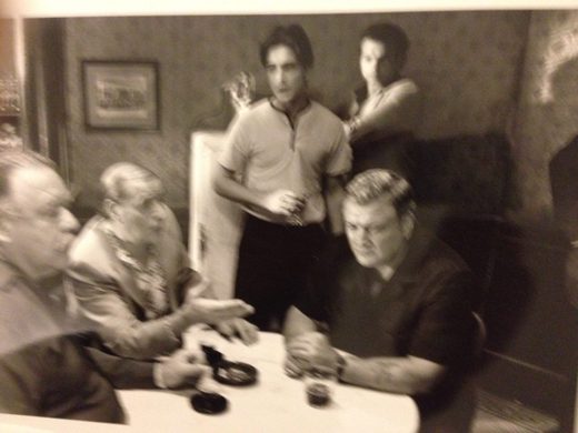 Joe Gironda — on set